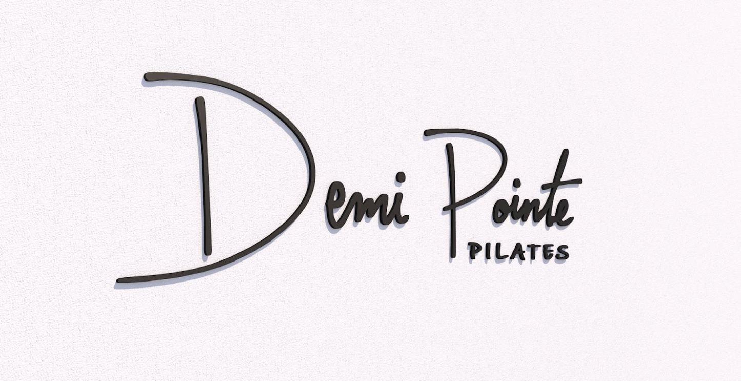 Custom Business Sign for Demi Pointe Pilates