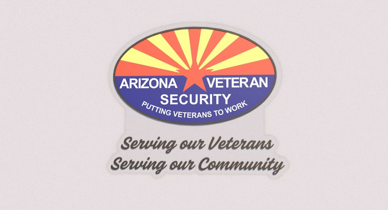 Custom Business Sign for Arizona Veteran Security