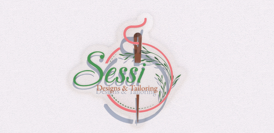 Custom Business Sign for Sessi Designs & Tailoring