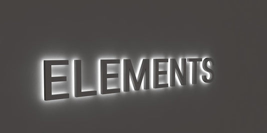 Custom Business Sign for ELEMENTS | 1-Year Warranty