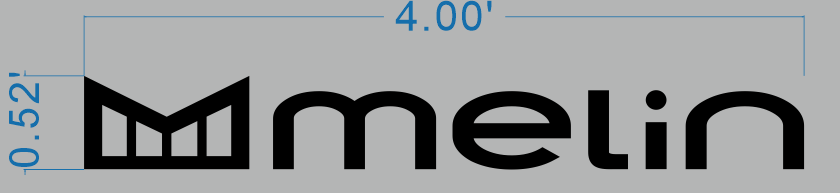 Custom Business Sign for Khang | melin