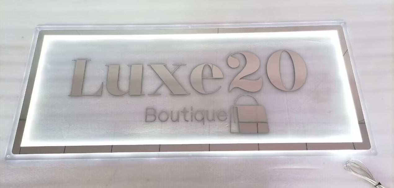 Custom Back-lit Acrylic Sign