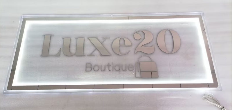 Custom Back-lit Acrylic Sign