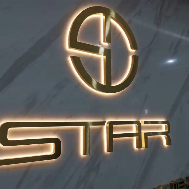 Custom back-lit channel letter storefront sign - durable exterior signage for retail businesses.