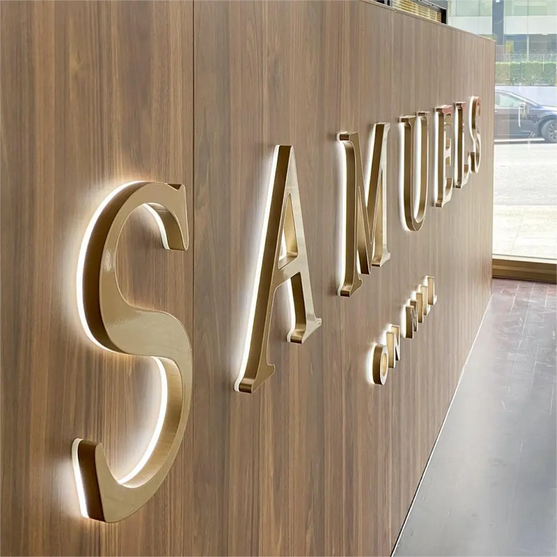 Custom Back-lit Channel Letters