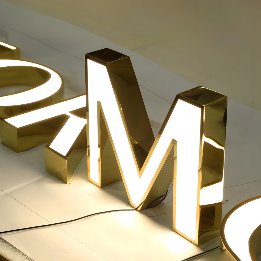 Trim-cap Front-lit Channel Letters