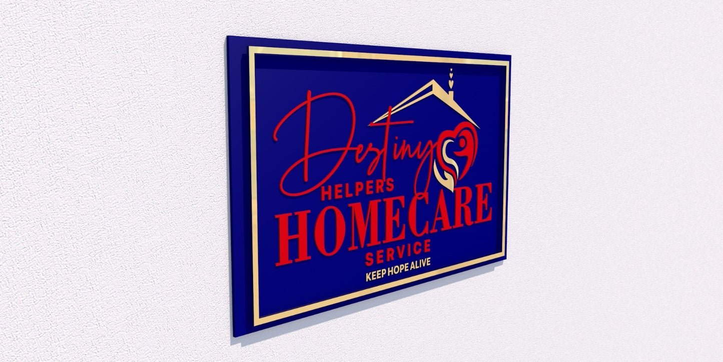 Custom Business Sign for Regina | (Destiny Home Care)