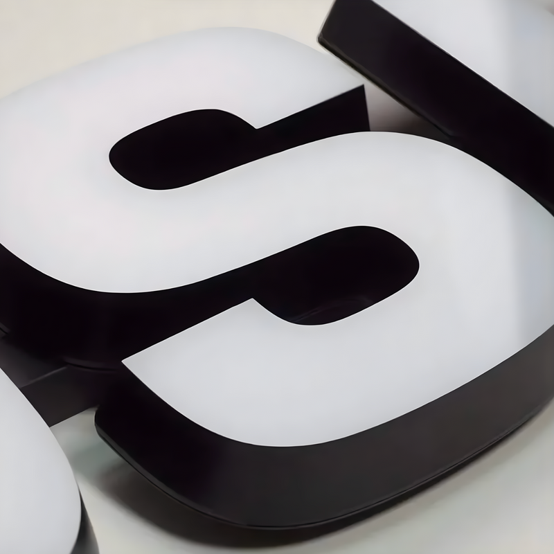 Trimless Front-lit Channel Letters