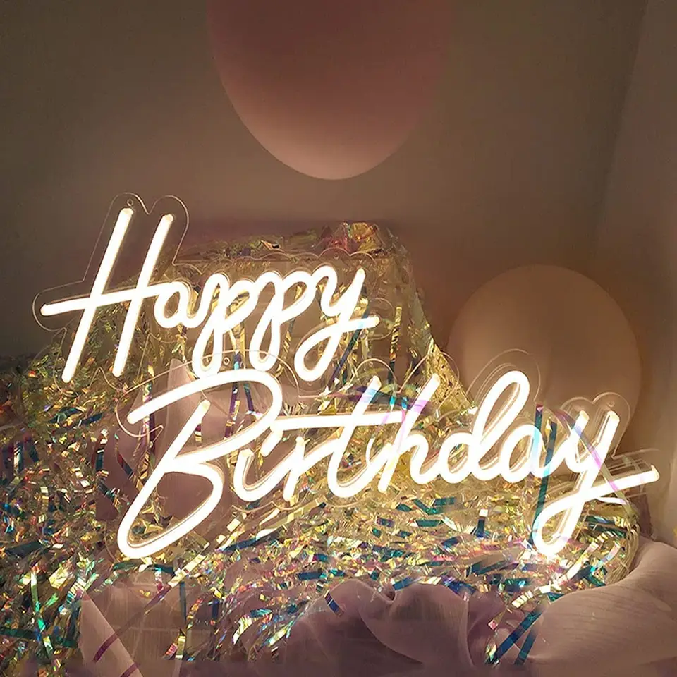 Stylish LED Neon sign for enhancing interior spaces