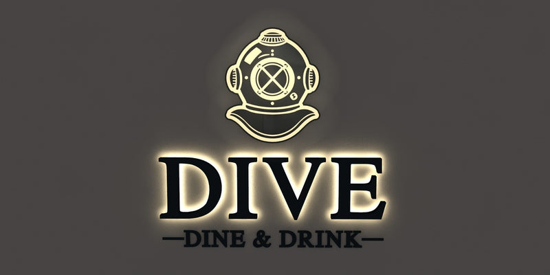 Custom Business Sign for Nicole (DIVE)