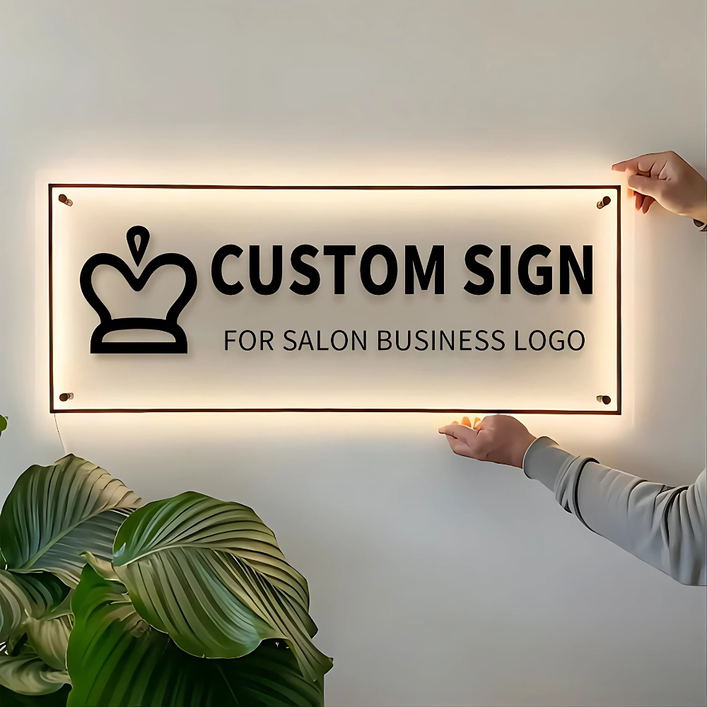 Custom Back-lit Acrylic Sign