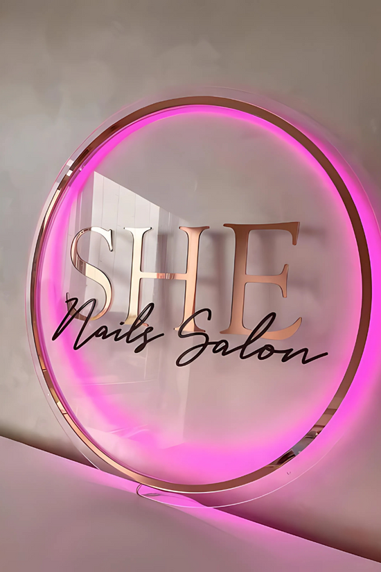 Custom Back-lit Acrylic Sign
