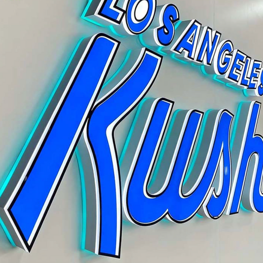 Trim-Cap Dual-Lit Channel Letters