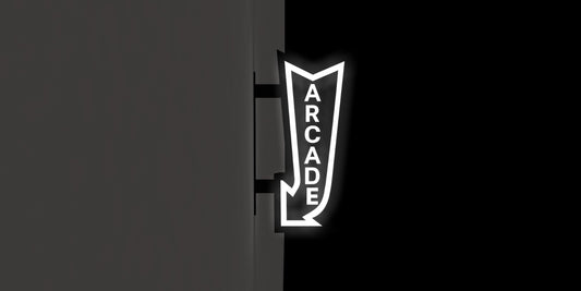 Custom Business Sign for Aisha : ARCADE (Illuminated)