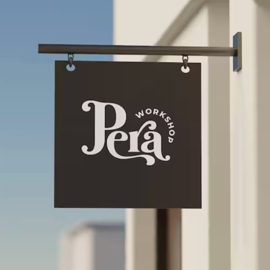 Flat-cut Hanging Blade Sign