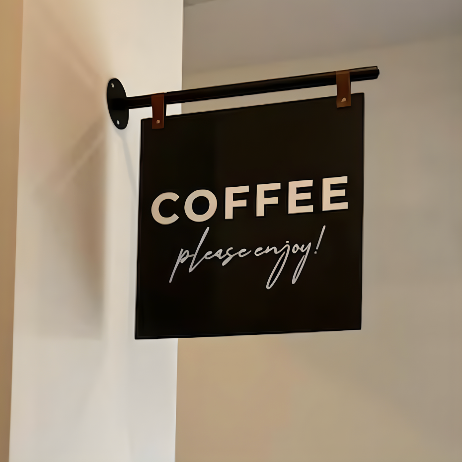 Flat-cut Hanging Blade Sign