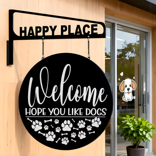 Flat-cut Hanging Blade Sign