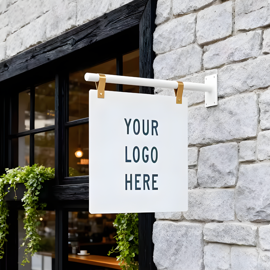 Flat-cut Hanging Blade Sign