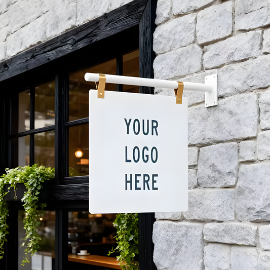 Flat-cut Hanging Blade Sign