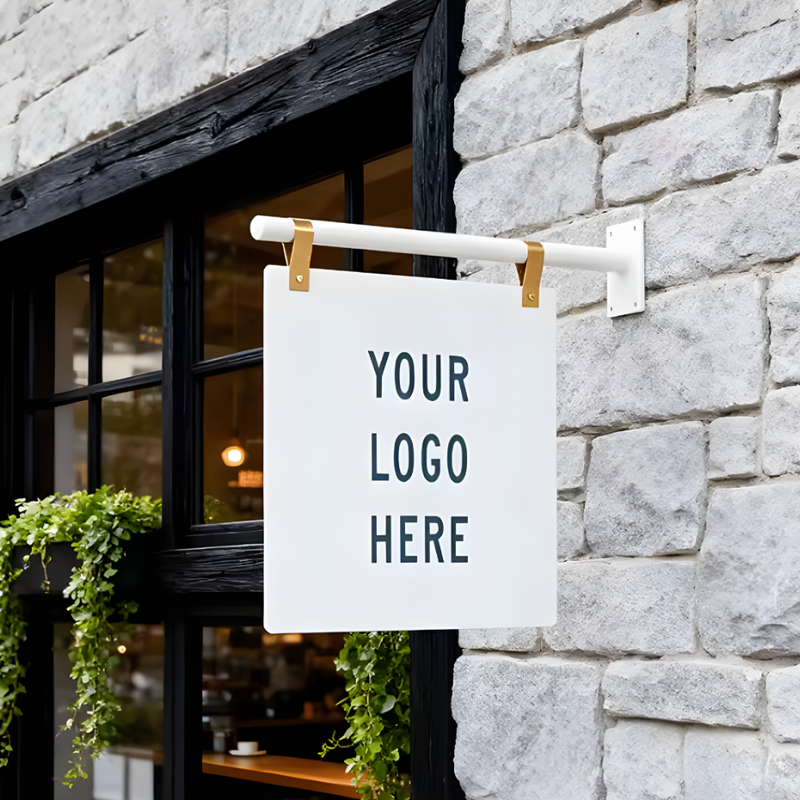 Flat-cut Hanging Blade Sign