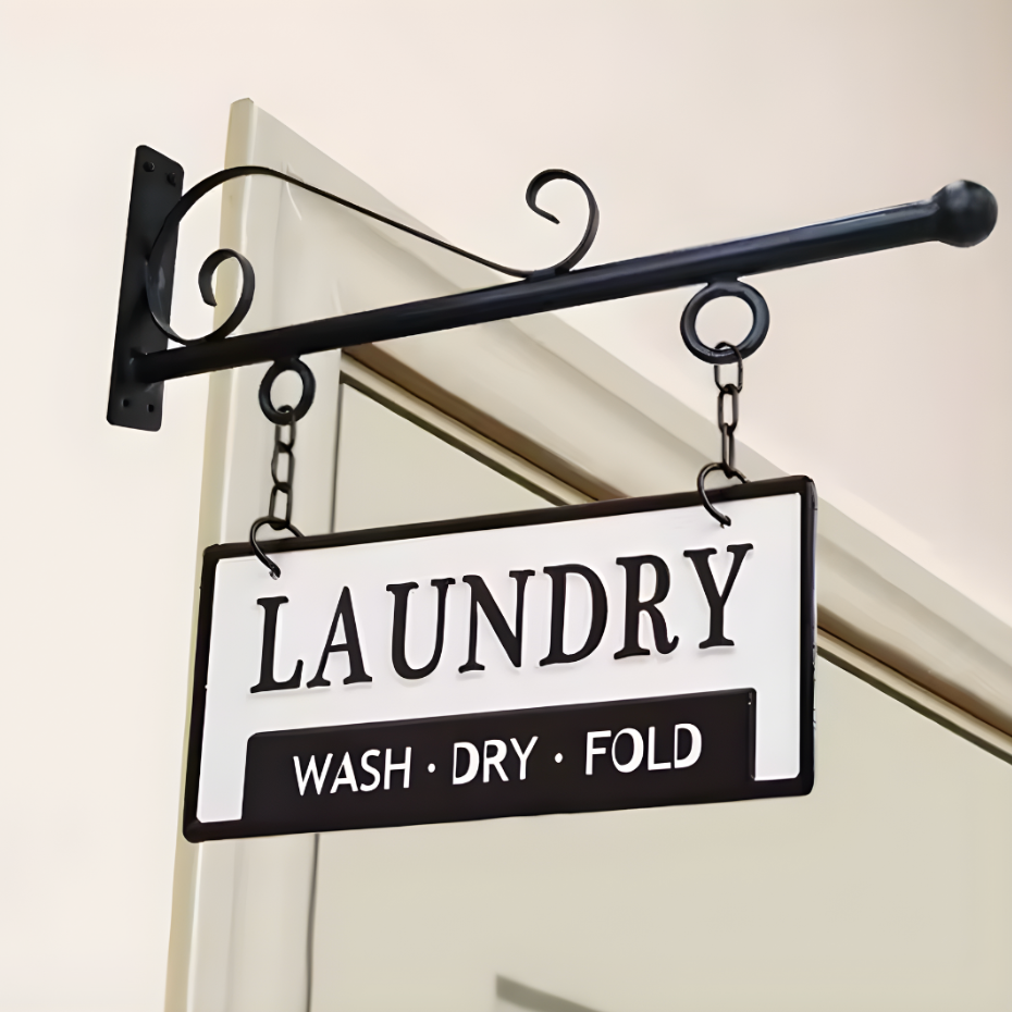 Flat-cut Hanging Blade Sign