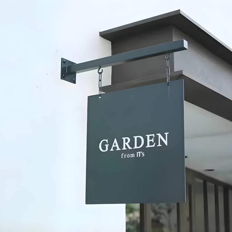 Flat-cut Hanging Blade Sign
