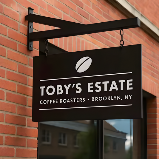 Flat-cut Hanging Blade Sign