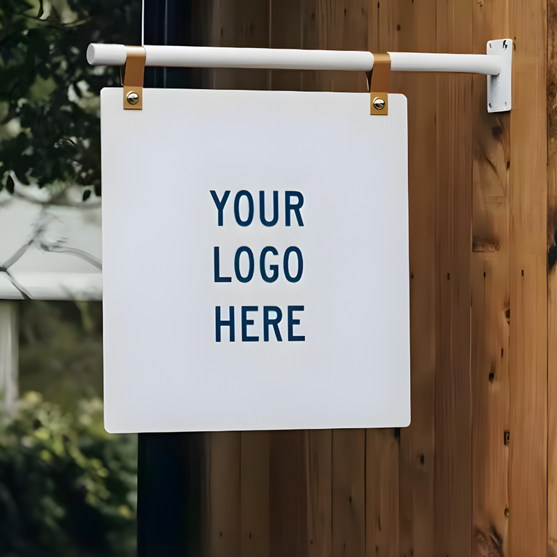 Flat-cut Hanging Blade Sign