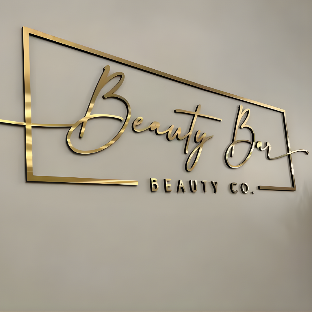 Heavy-duty flat-cut metal sign for outdoor environments