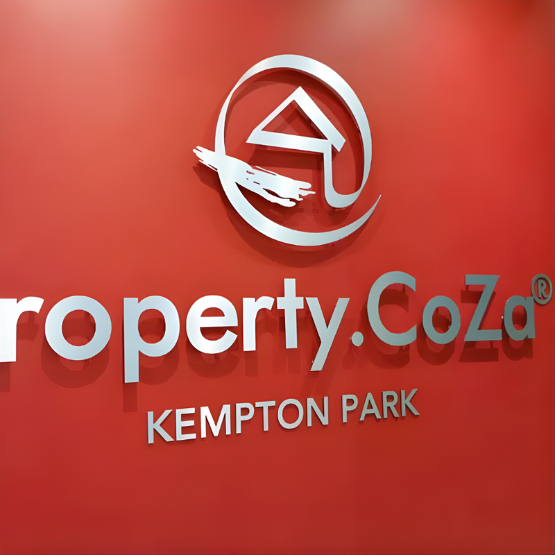 Outdoor-ready flat-cut sign for commercial signage