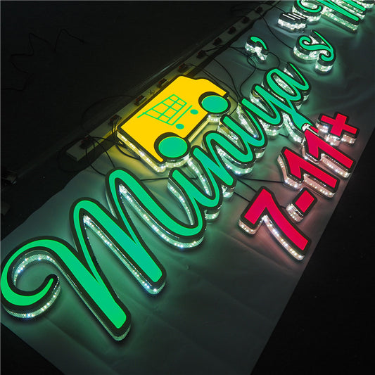 Custom Front-lit Channel Letters