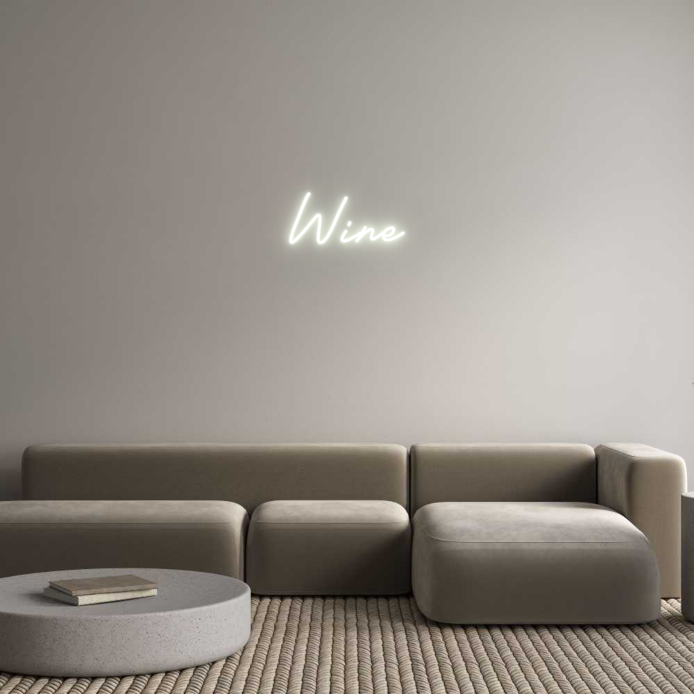 Custom Neon: Wine