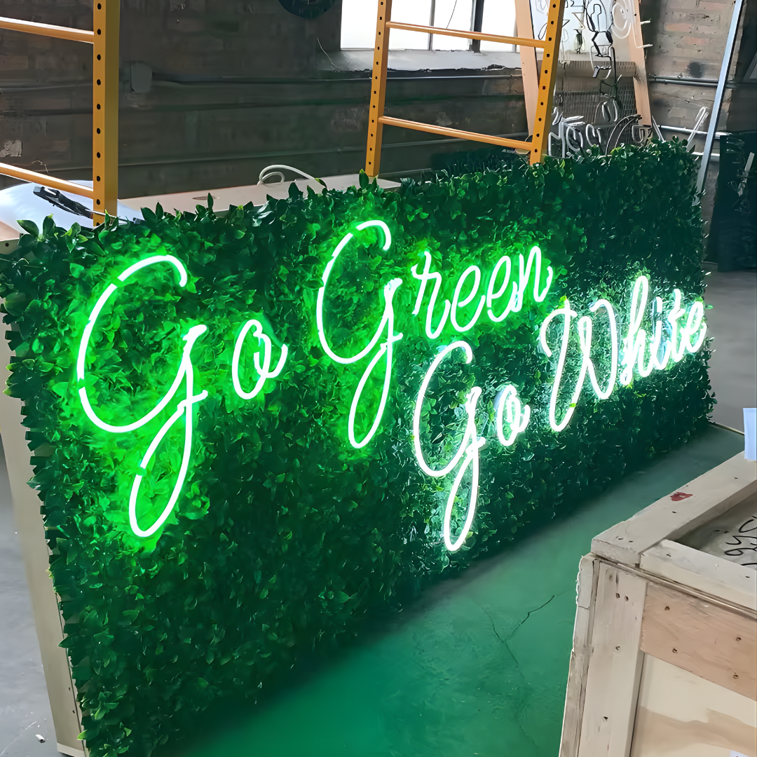 Glass Neon Sign