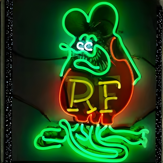 Glass Neon Sign