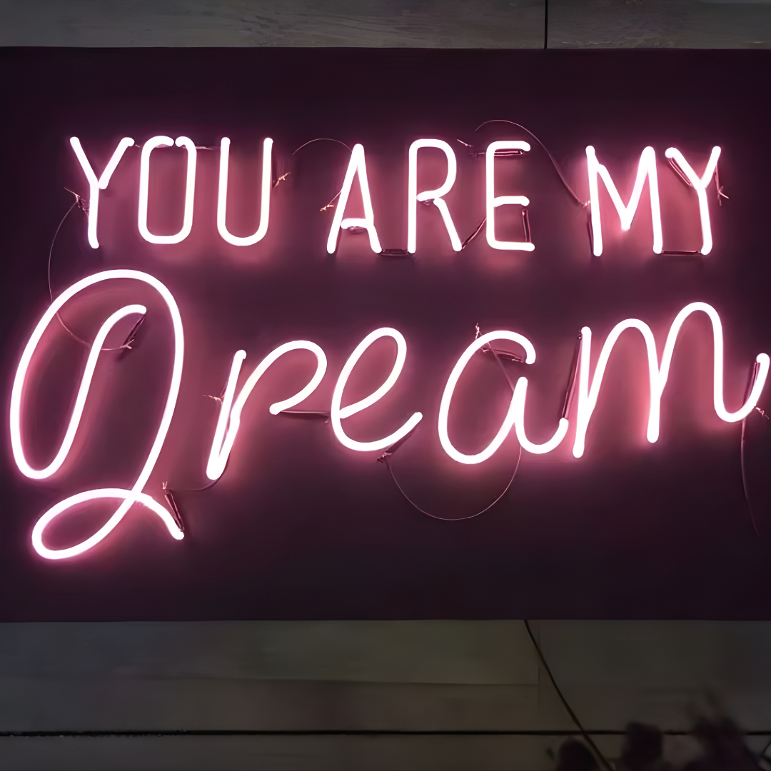 Glass Neon Sign