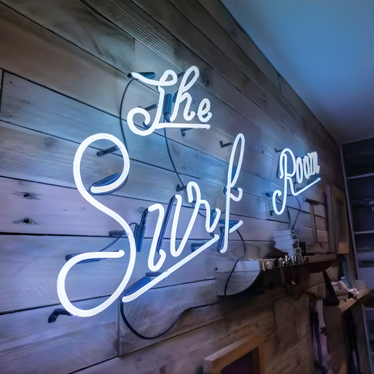 Glass Neon Sign