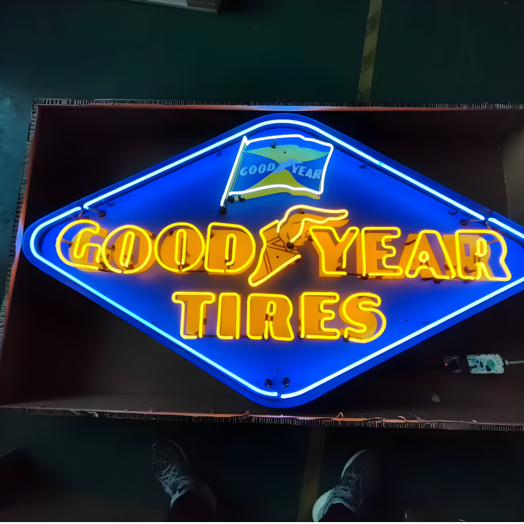 Glass Neon Sign