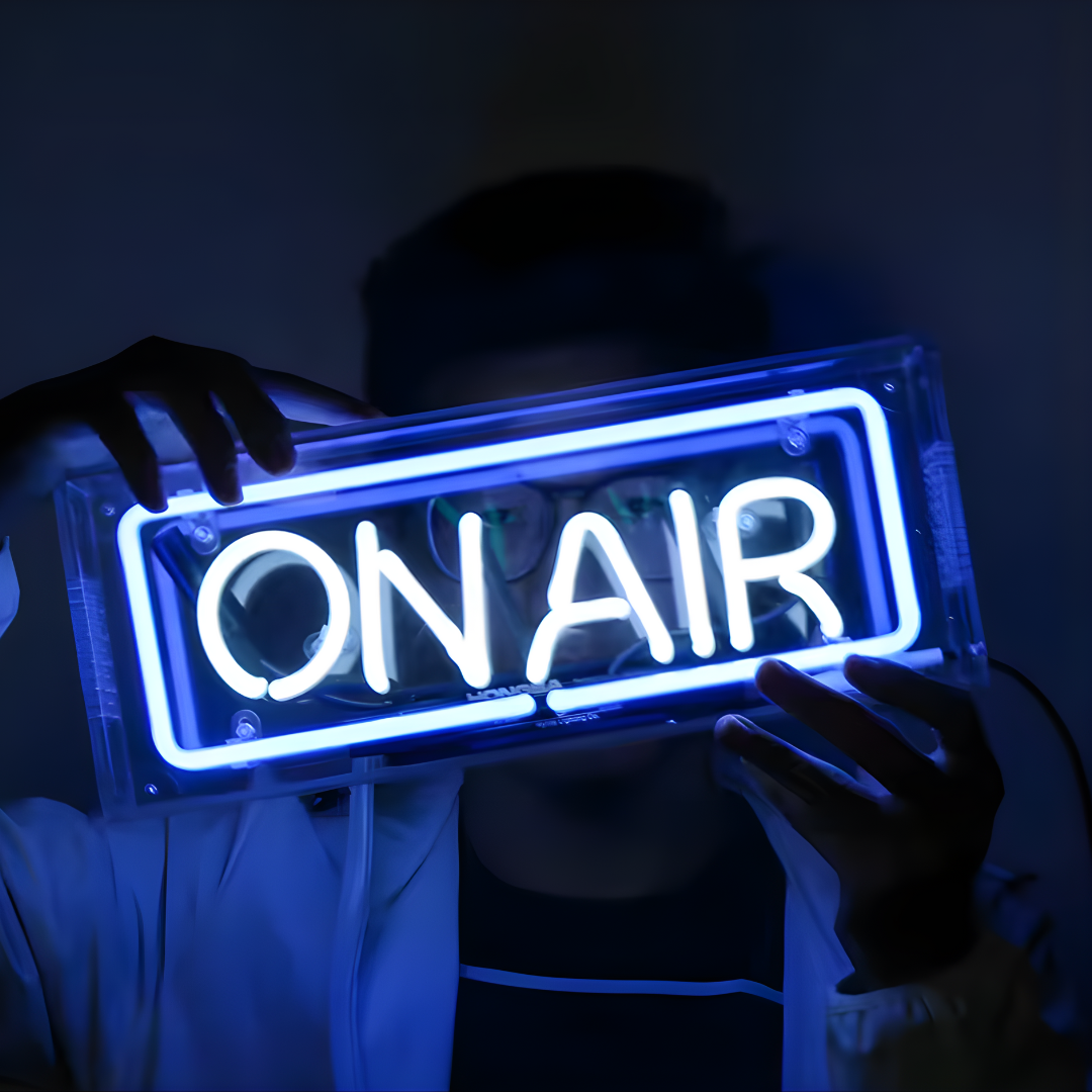 Glass Neon Sign
