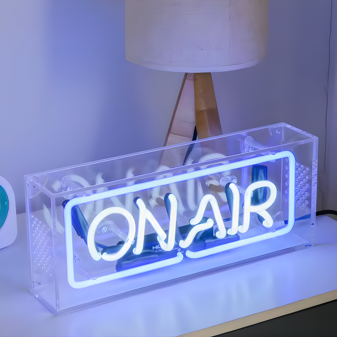 Glass Neon Sign