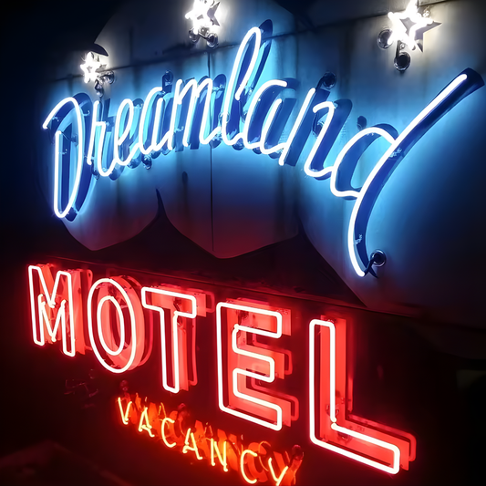 Glass Neon Sign