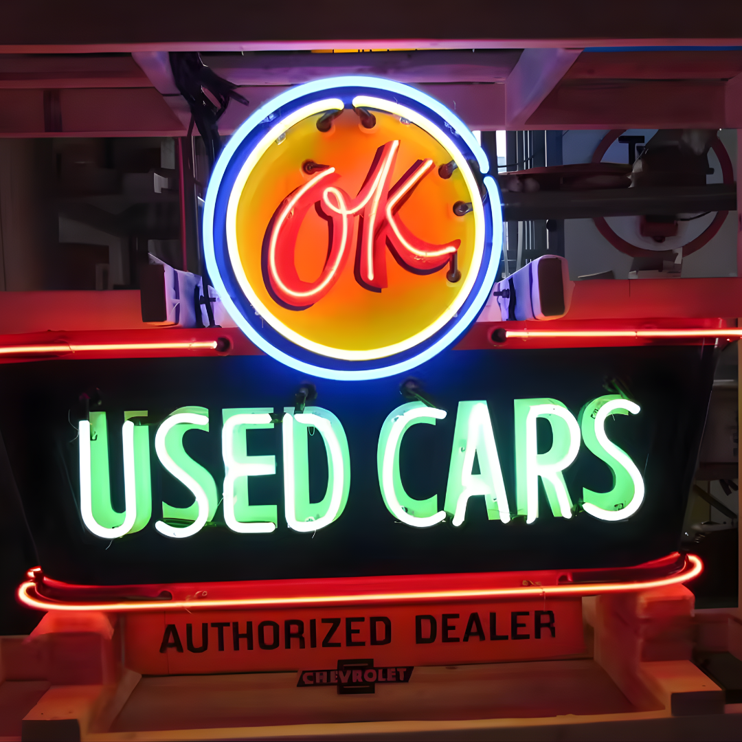 Glass Neon Sign