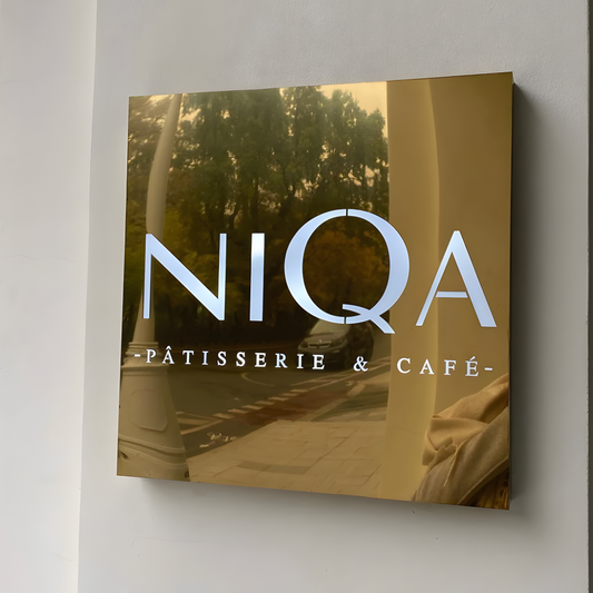 Premium hollow-out LED lightbox featuring detailed illuminated patterns