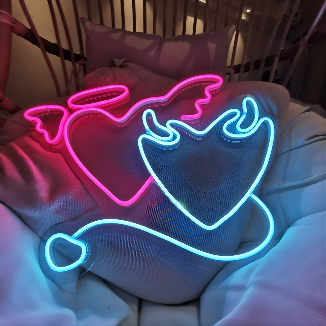 Minimalist LED neon sign for modern retail spaces