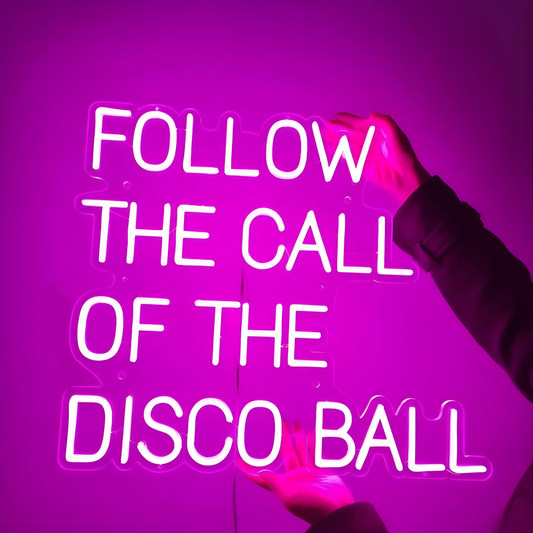 Bright LED neon sign for storefront accent