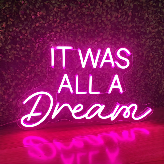 Smooth diffused LED neon sign lighting