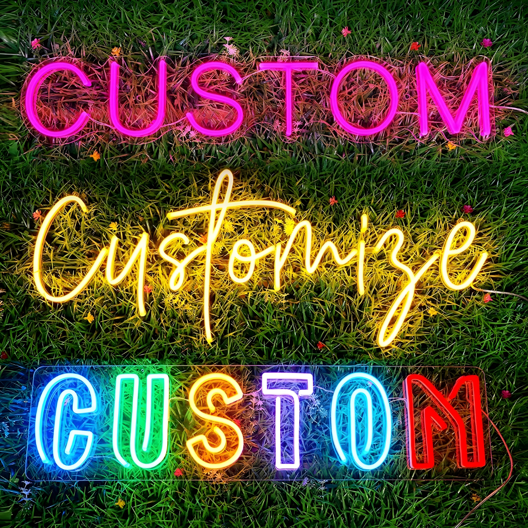 Bold LED neon sign for vibrant brand presence