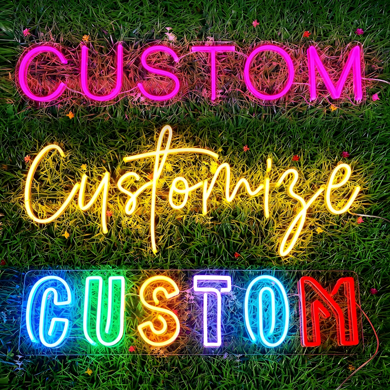 Bold LED neon sign for vibrant brand presence