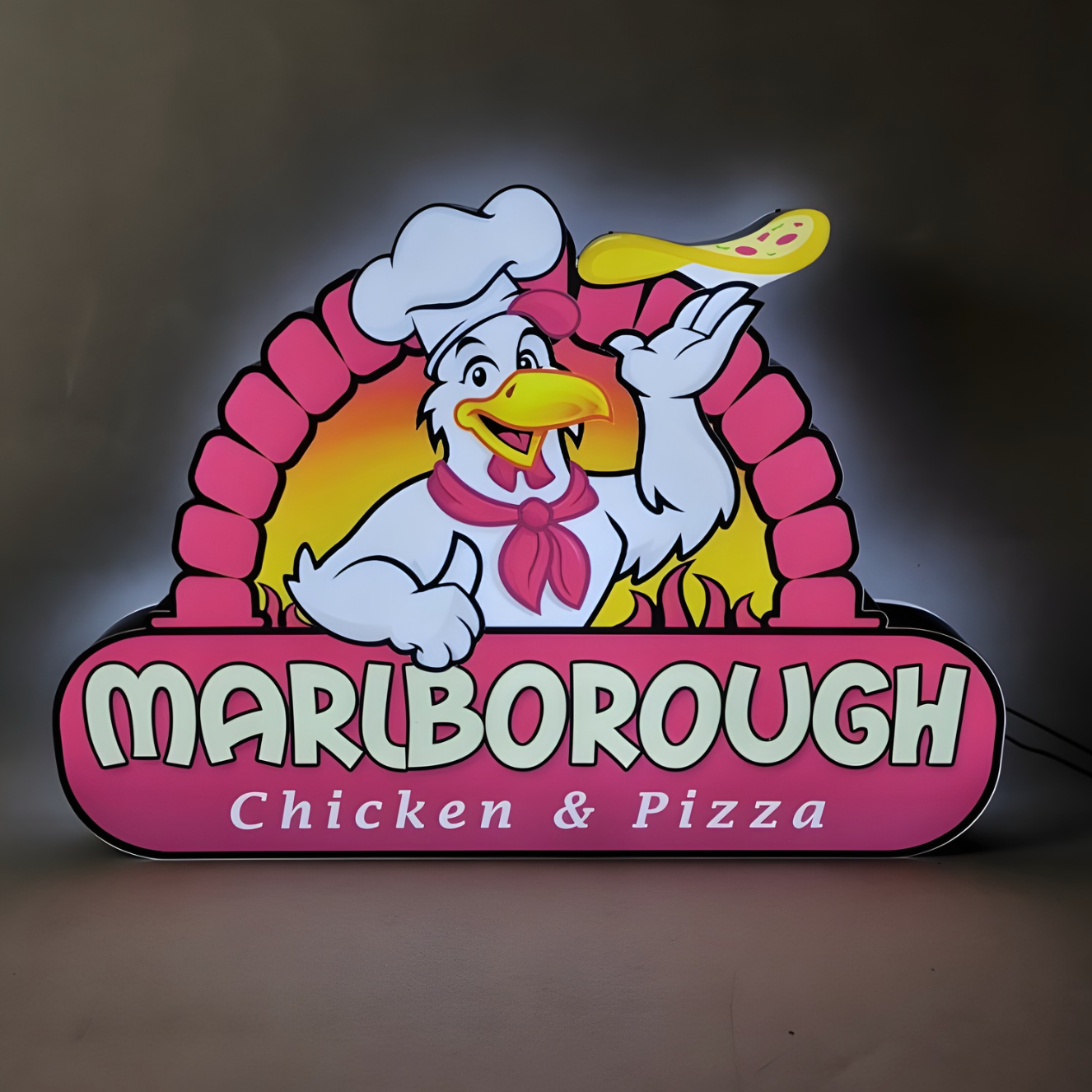 Trim-Cap Front-Lit Lightbox