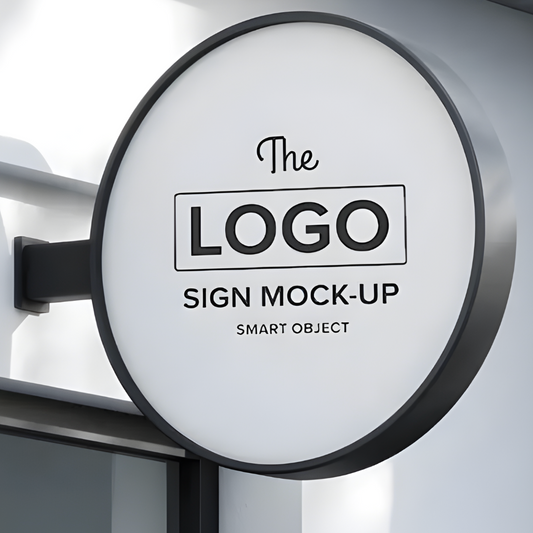 Heavy-duty non-illuminated blade sign for demanding environments