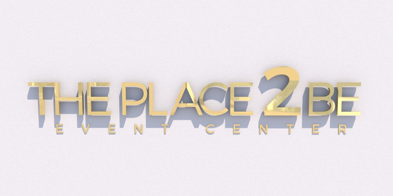Custom Business Sign for The Place 2 Be